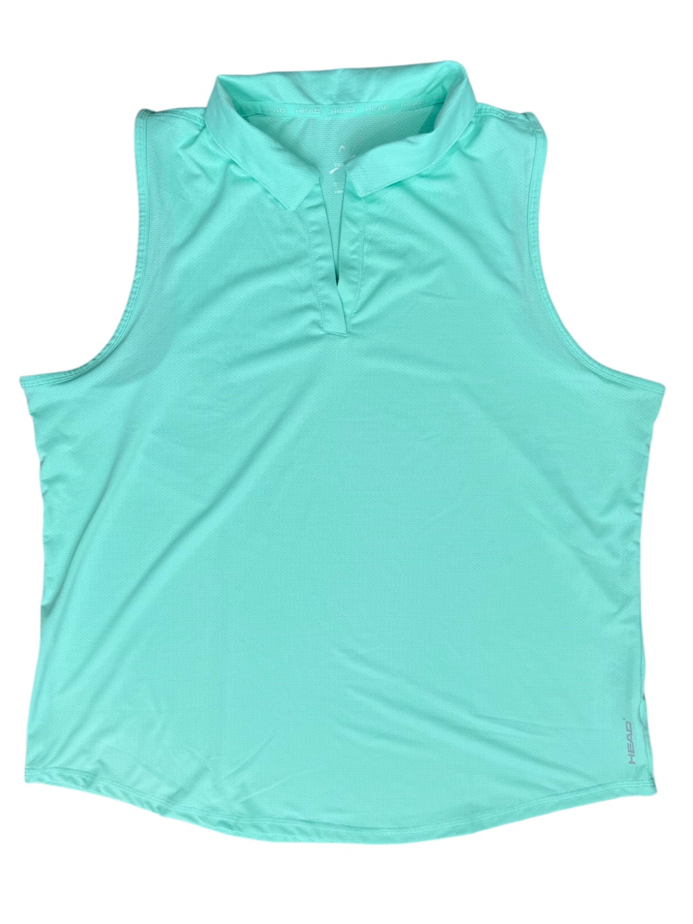 🌸2/$12🌸 Head Sleeveless Collared Shirt Mint Green Size XXL
